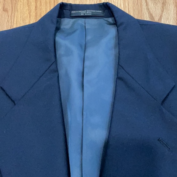 Jones New York Navy Wool Blazer - Picture 2 of 6